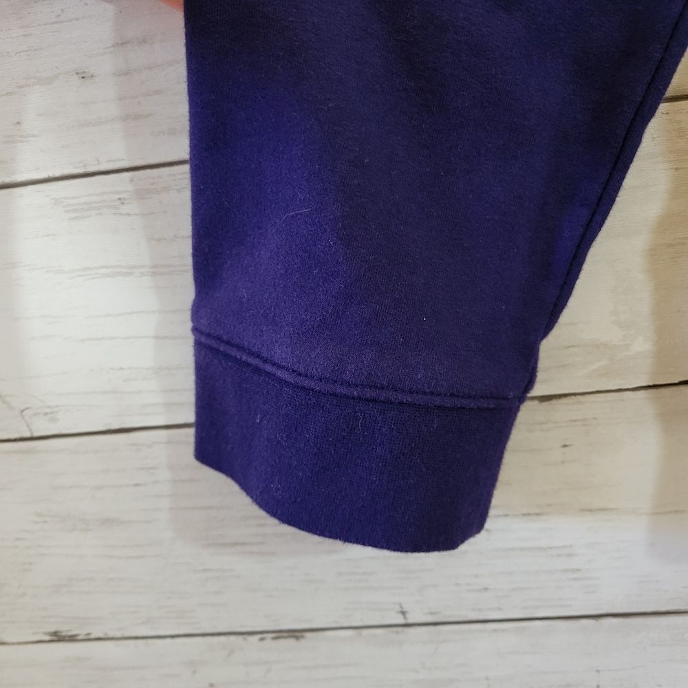 Zenergy by Chico's Size 0 4\6 S Full Zip Purple Jacket Drawstring Detail Pockets - Picture 5 of 8